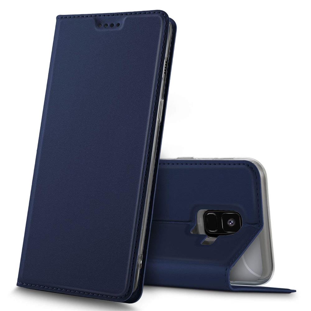 Electroplated Flip für Samsung Galaxy A6 in Blau