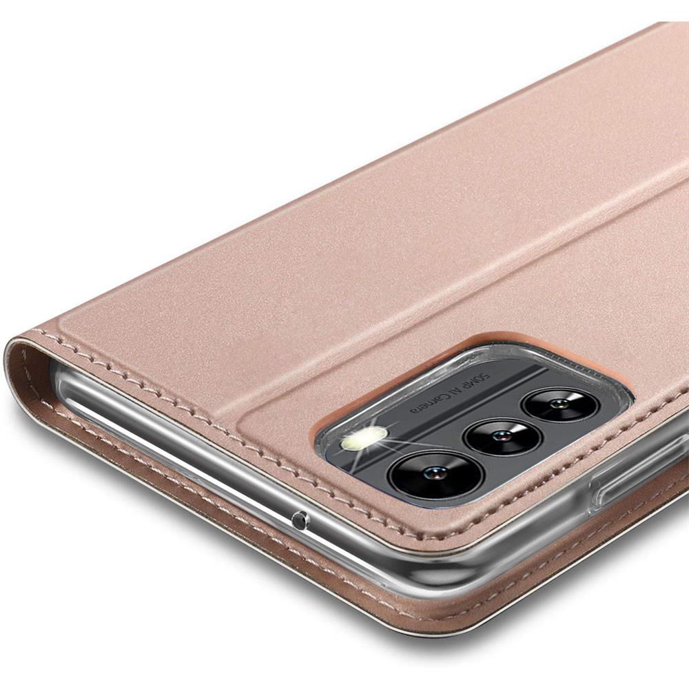 Electroplated Flip für Nokia G60 5G in Rosegold