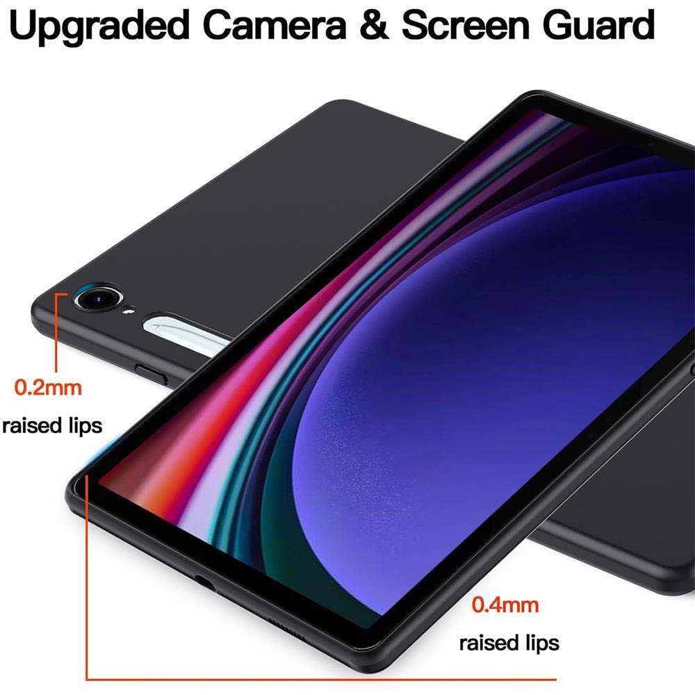 Basic TPU für Samsung Galaxy Tab S9 in Schwarz