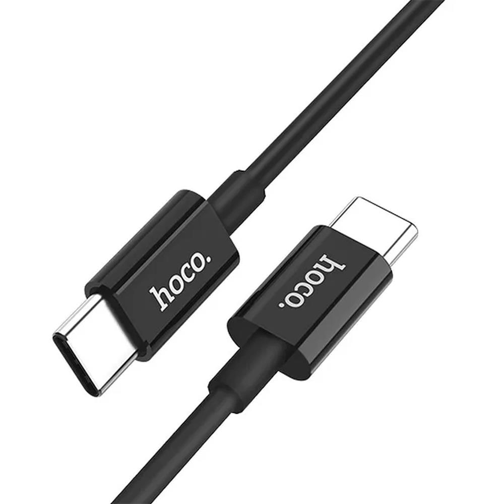 Hoco USB Kabel - X23 Typ C auf Typ C in Schwarz