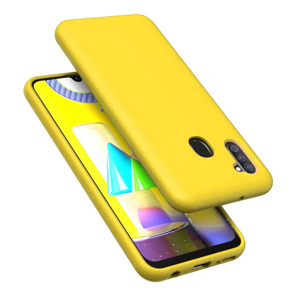 Colour TPU für Samsung Galaxy M11 in Gelb