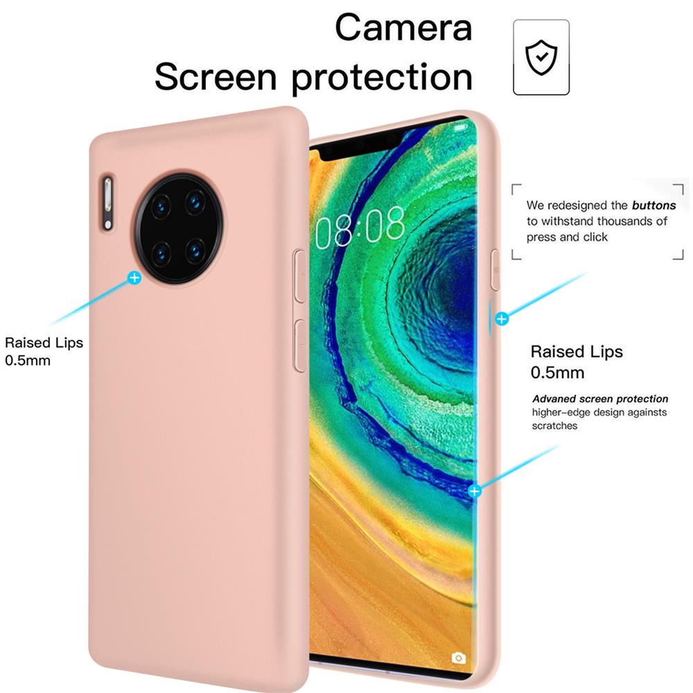 Colour TPU für Huawei Mate 30 Pro in Rosa