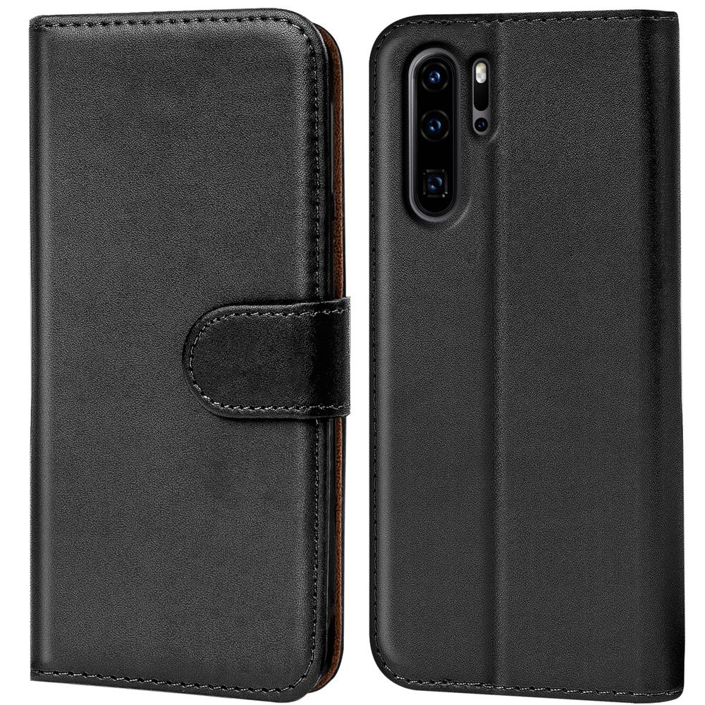Basic Wallet für Huawei P30 Pro in Schwarz