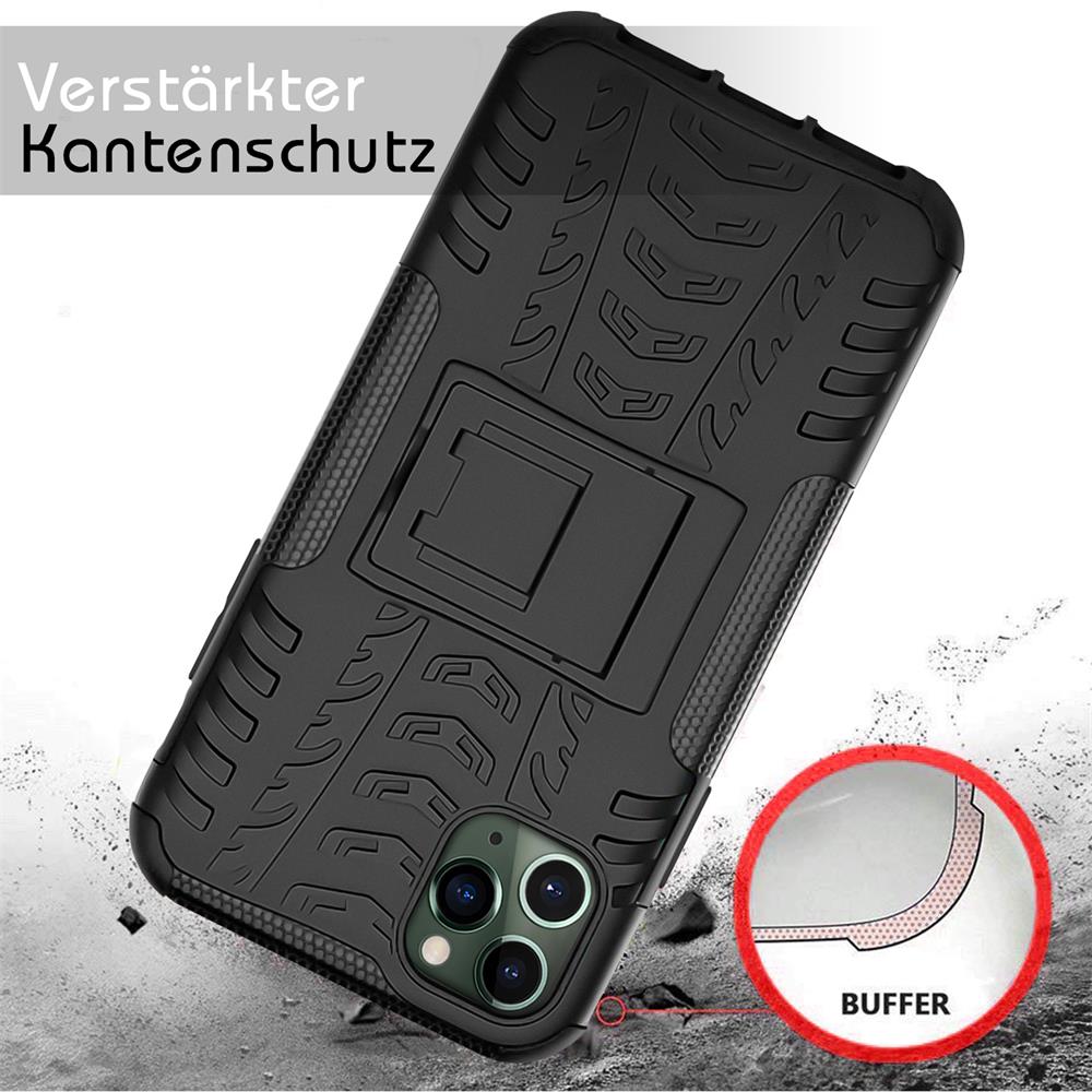 Outdoor für Apple iPhone 12 Pro Max in Schwarz