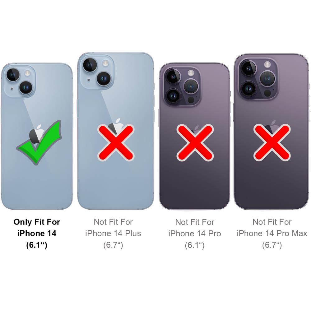 Magsafe TPU Case für Apple iPhone 14 in Transparent