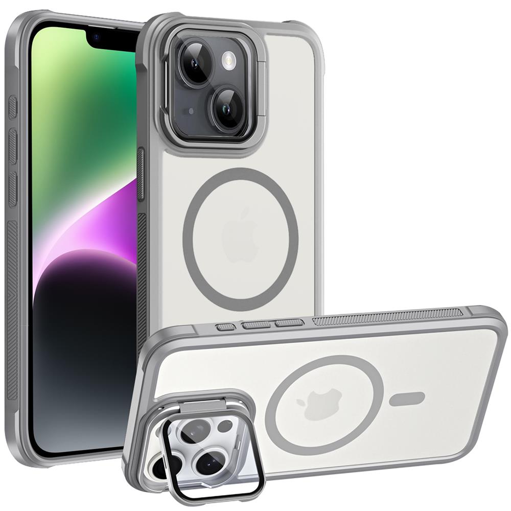 Colour Magsafe für Apple iPhone 14 in Grau