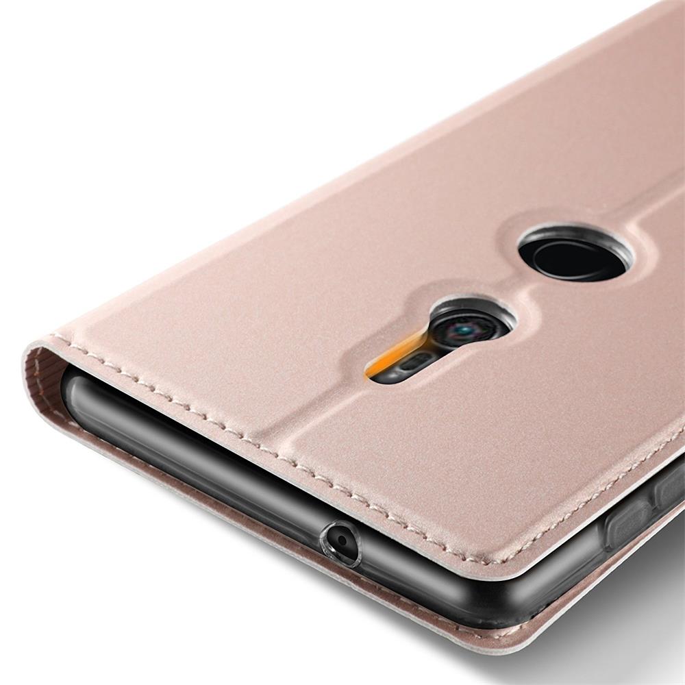 Electroplated Flip für Sony Xperia XZ3 in Rosegold