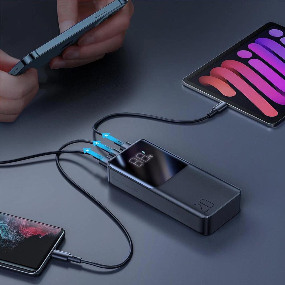 Power Bank - Joyroom - JR-QP192 - 20000 mAh in Schwarz