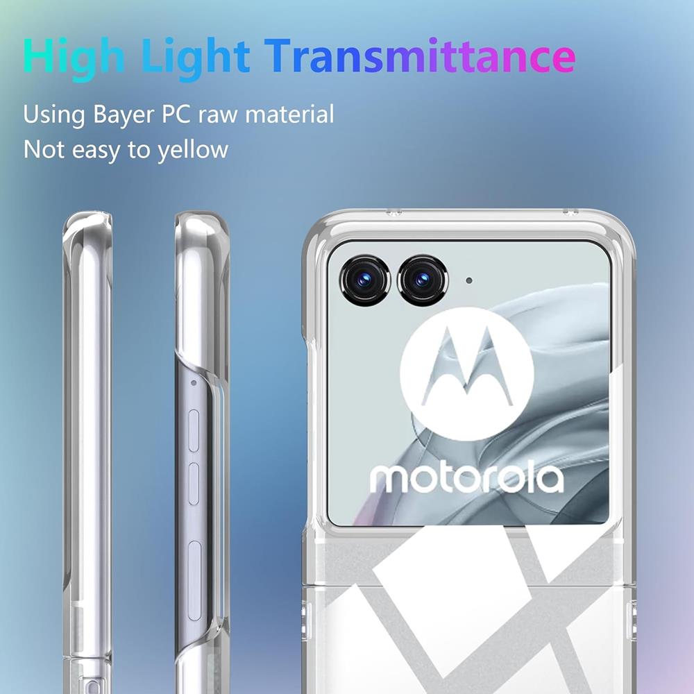 Zero - Motorola Razr 50 in Transparent