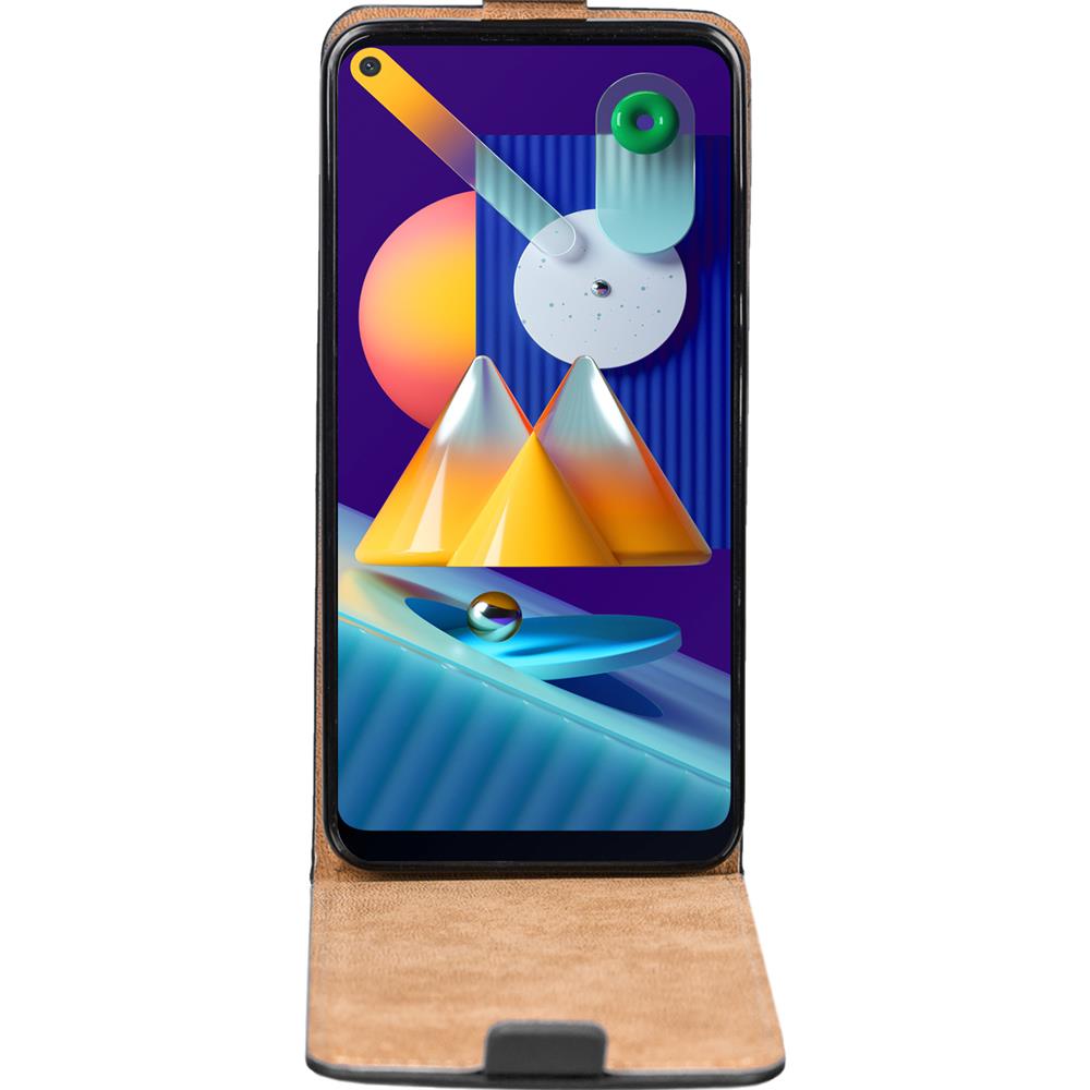 Basic Flip für Samsung Galaxy M11 in Schwarz