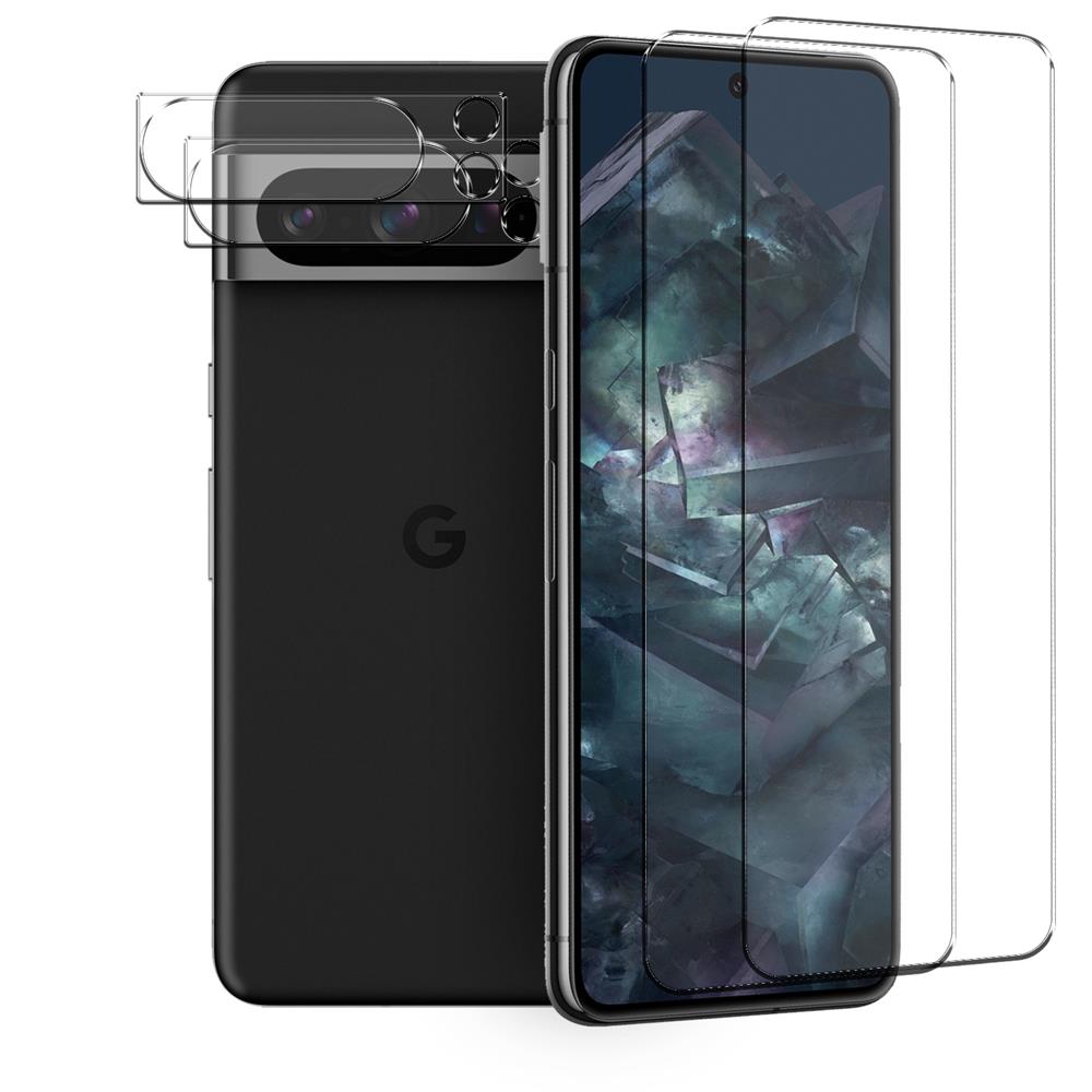 4in1 Glas Set für Google Pixel 8 Pro