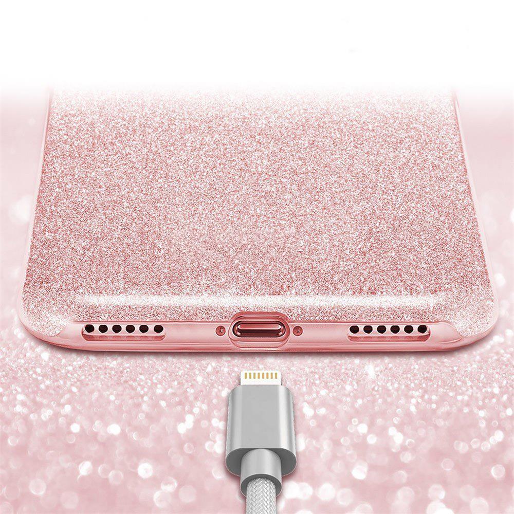 Shiny TPU für Apple iPhone 14 Pro Max in Rosegold