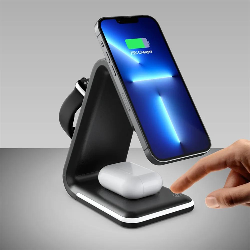 Ladestation für Apple Geräte B-17 SCHWARZ