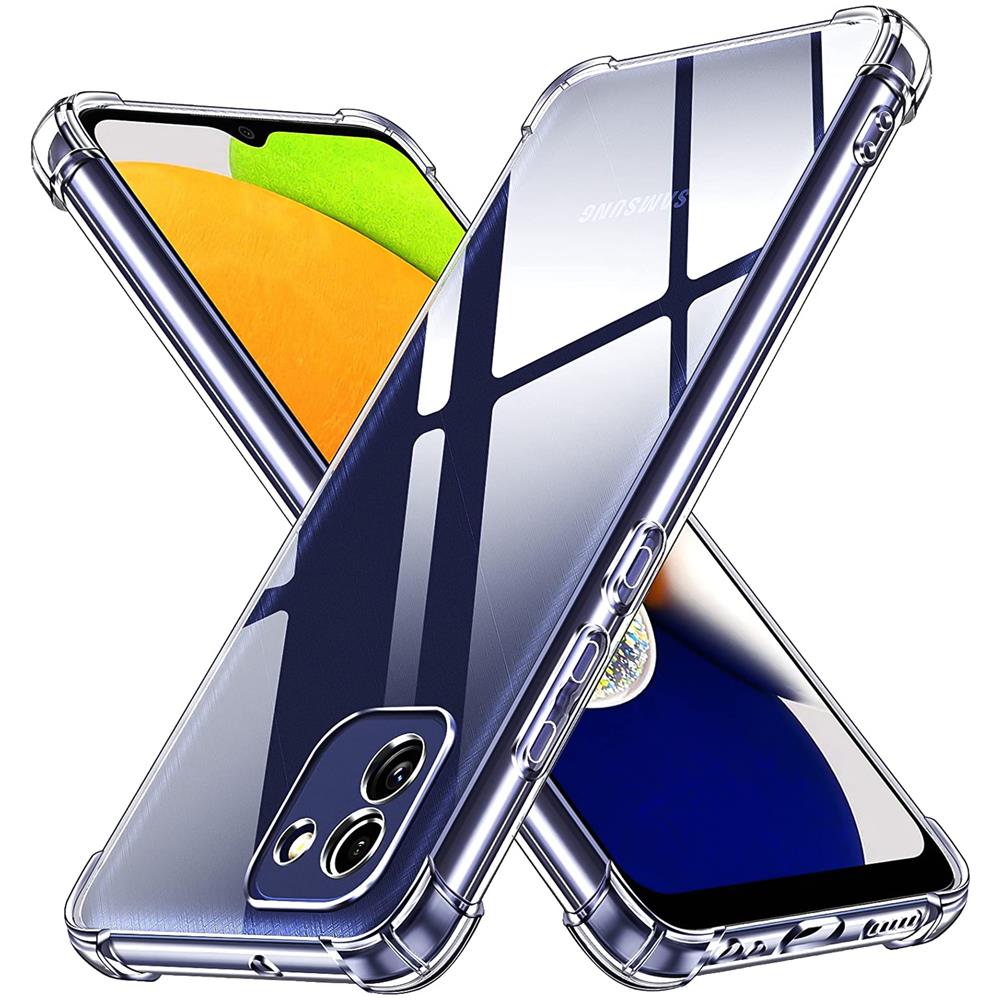 Rugged TPU für Samsung Galaxy A03 in Transparent
