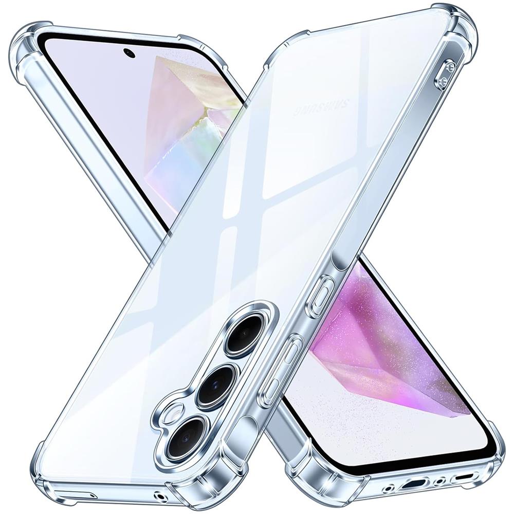 Rugged TPU für Samsung Galaxy A35 5G in Transparent