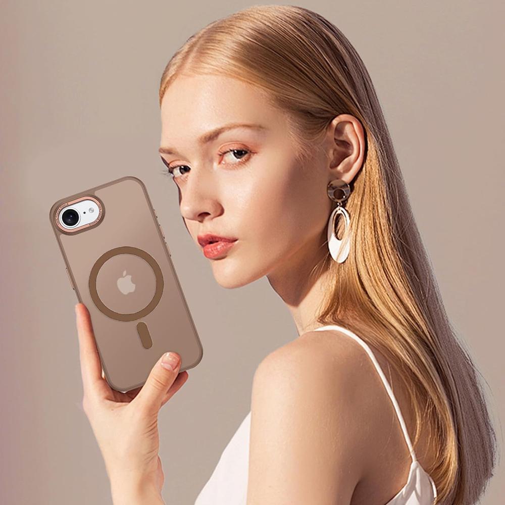 Frame Case für Apple iPhone 16e in Braun