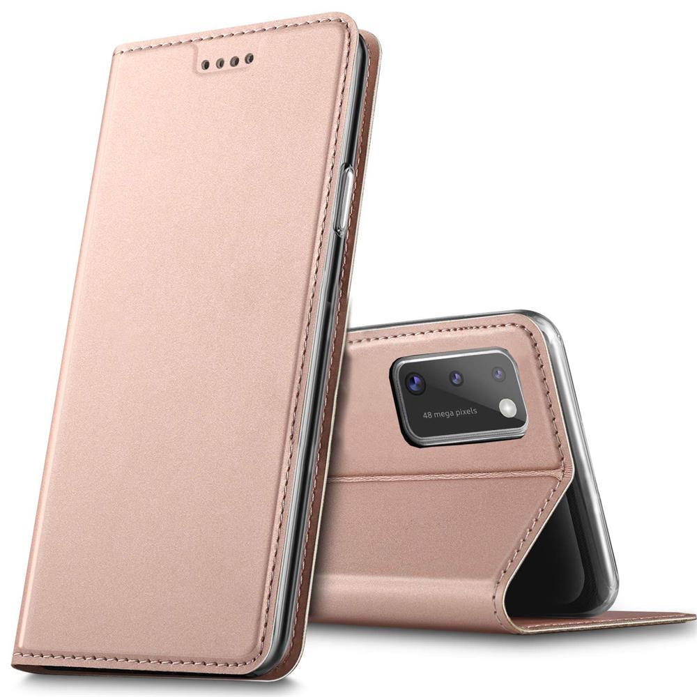 Electroplated Flip für Samsung Galaxy A41 in Rosegold