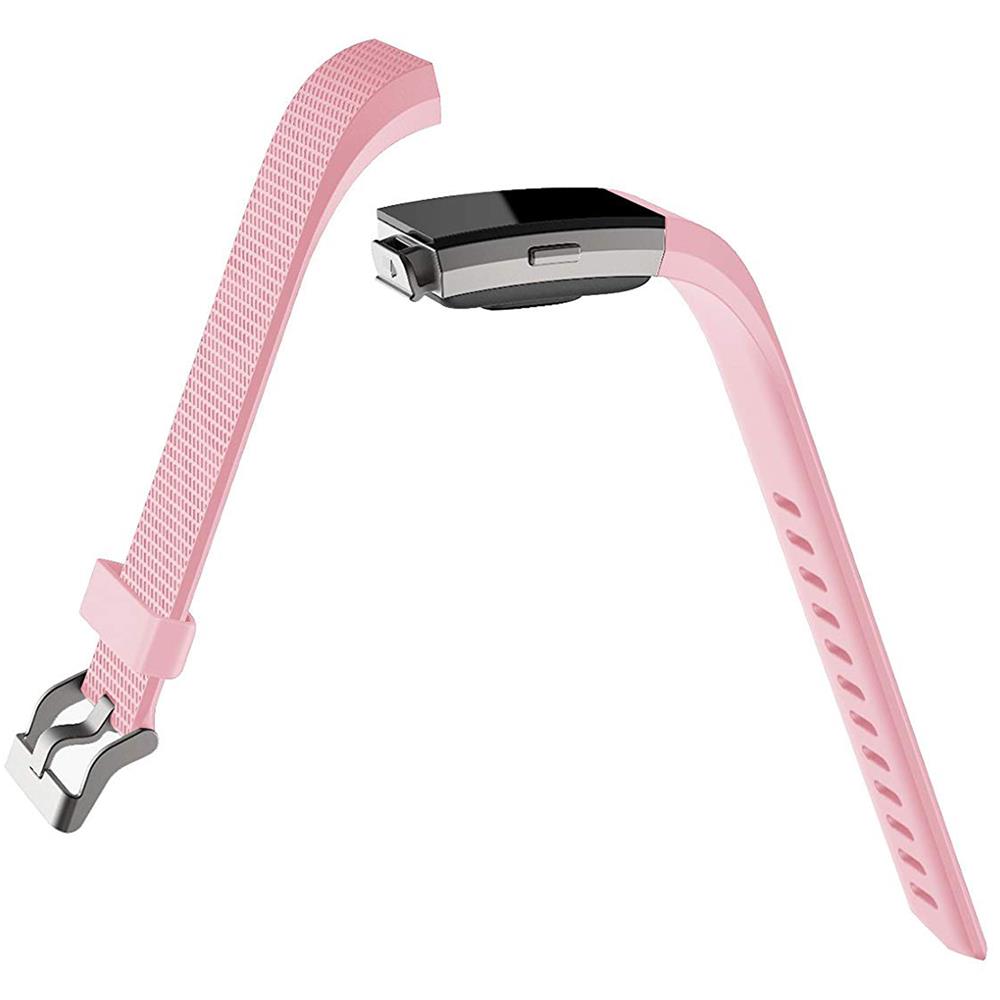 Fitnessarmband TPU für Fitbit Charge 2 - Größe S in Rosa