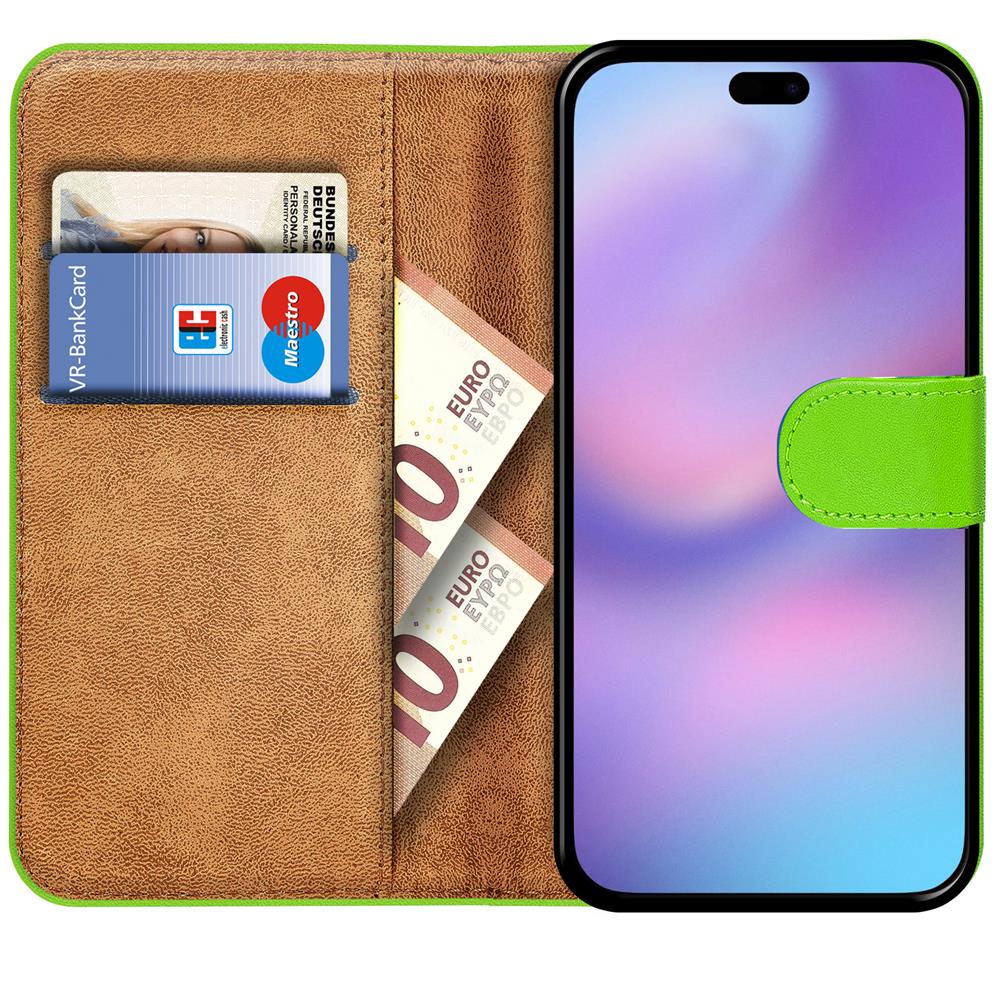 Basic Wallet für Apple iPhone Air (2025) in Grün