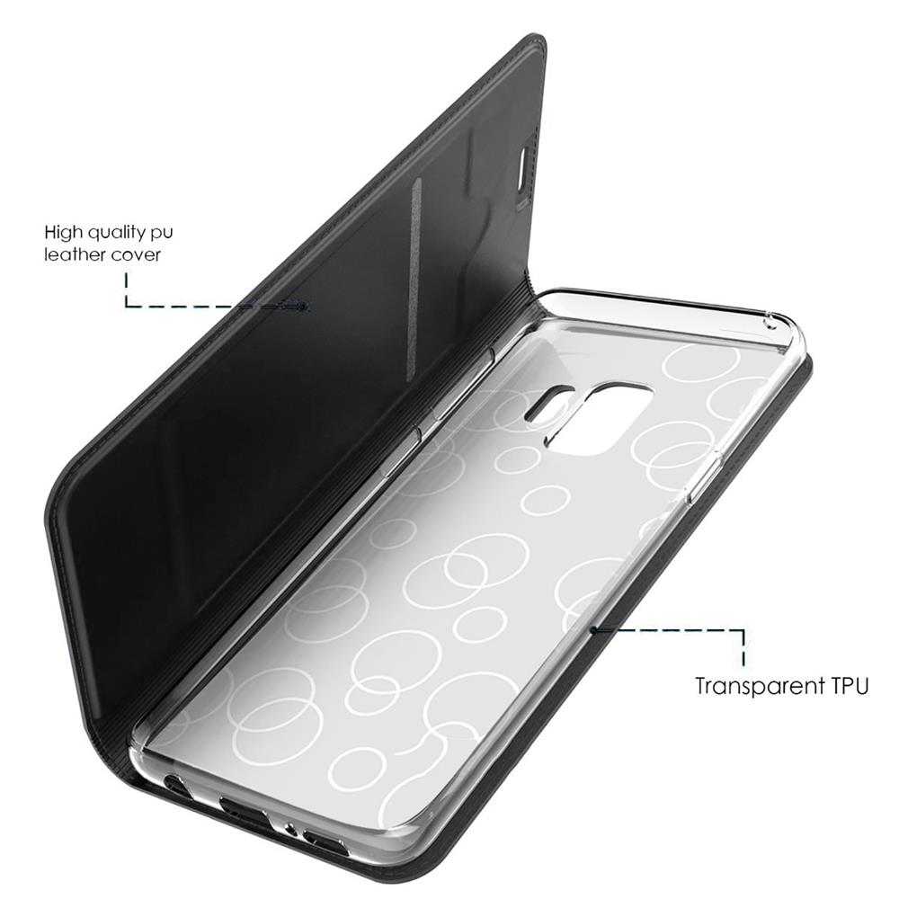 Electroplated Flip für Samsung Galaxy S9 Plus in Schwarz