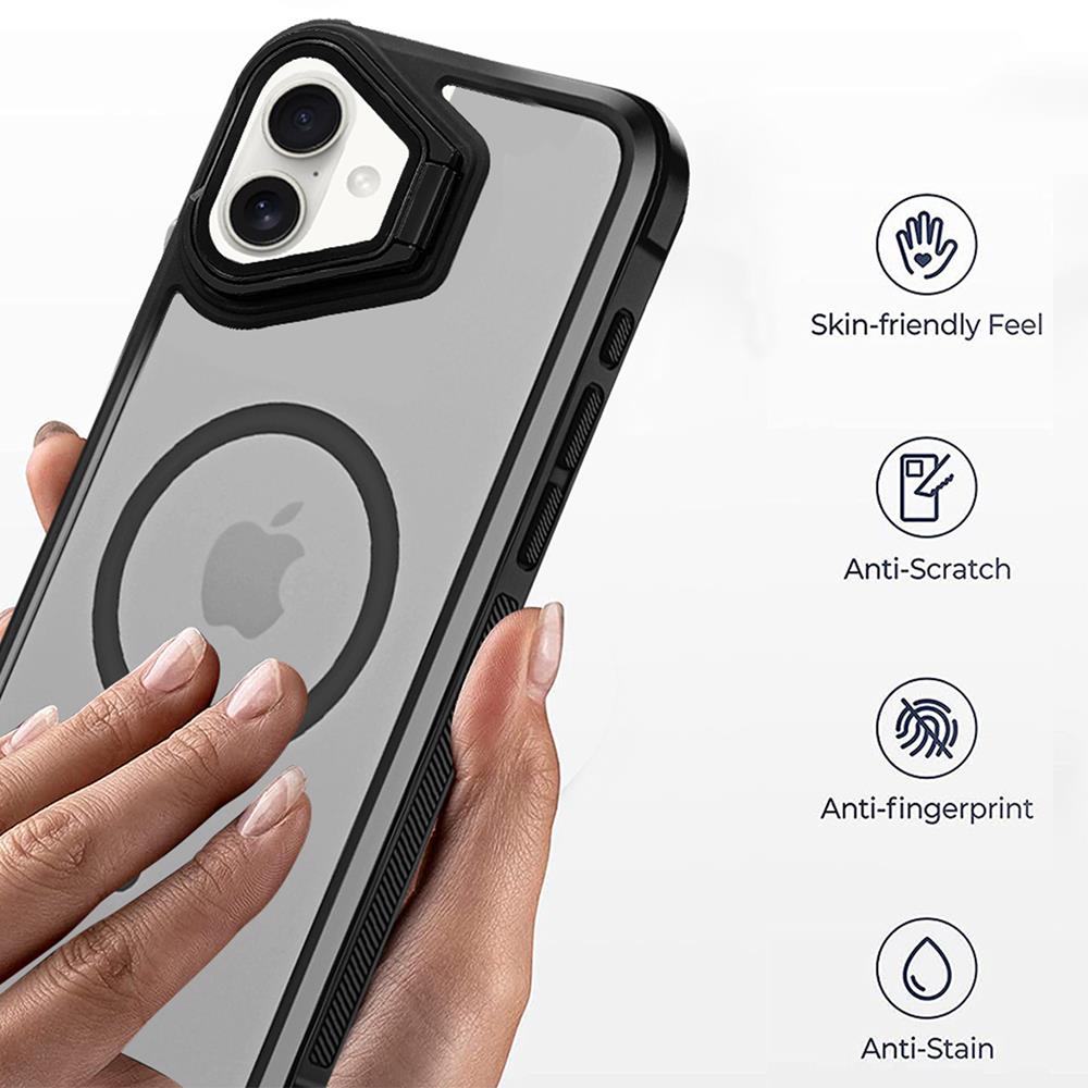 Colour Magsafe für Apple iPhone 16 Plus in Schwarz