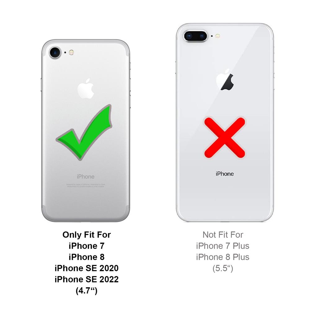 Basic Flip für Apple iPhone 7 / 8 / SE 2 in Schwarz