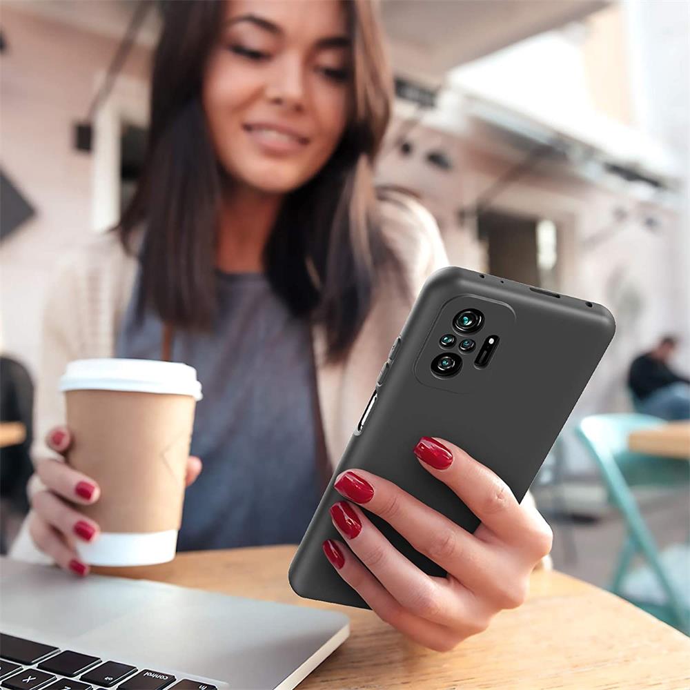 Classic TPU für Xiaomi Redmi Note 10 Pro 4G in Schwarz