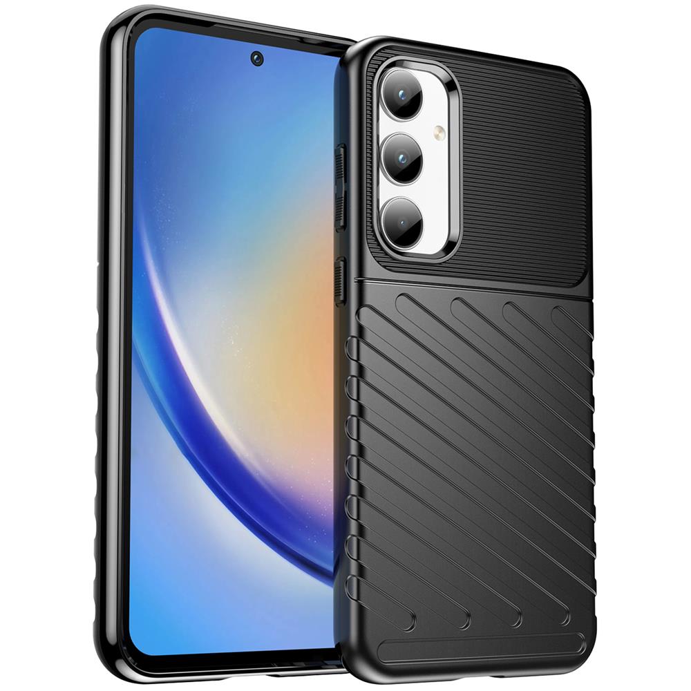 Thunder Case für Samsung Galaxy A35 5G in Schwarz