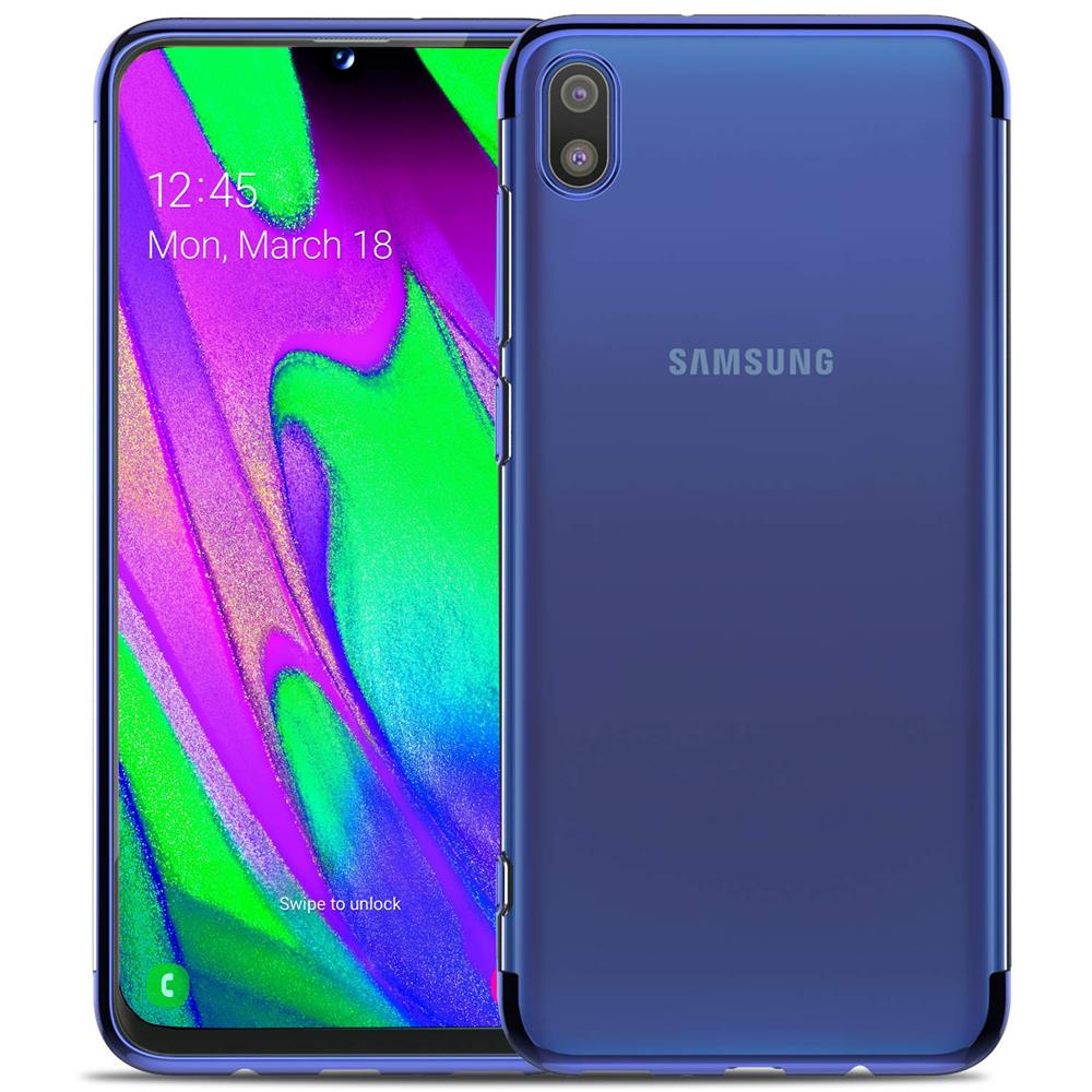 Zero Edge Color für Samsung Galaxy A10 in Blau