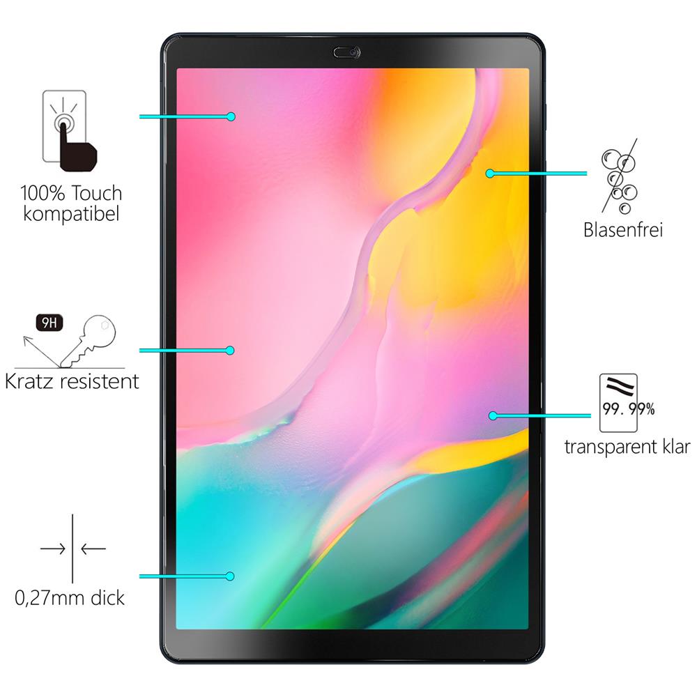 Glasfolie für Samsung Galaxy Tab A 10.1 2019 T510