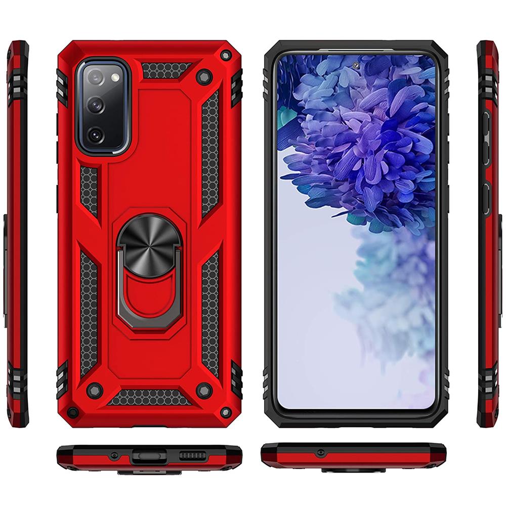 Army Case für Samsung Galaxy S20 FE in Rot