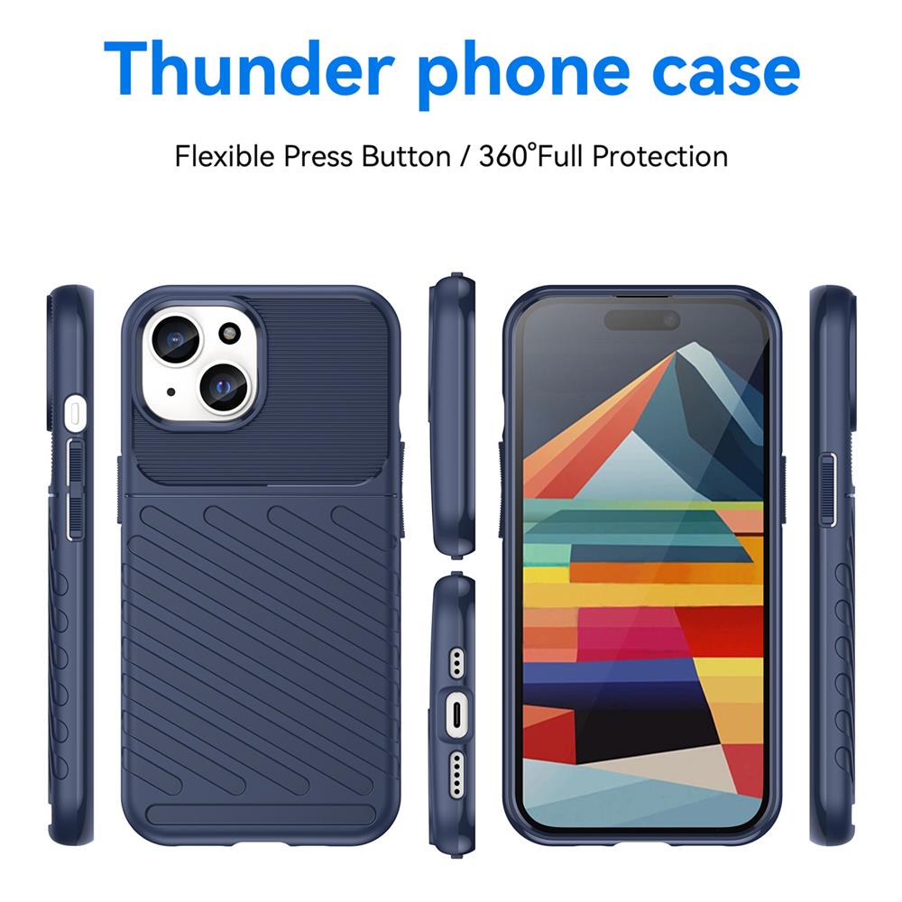 Thunder Case für Apple iPhone 15 in Blau