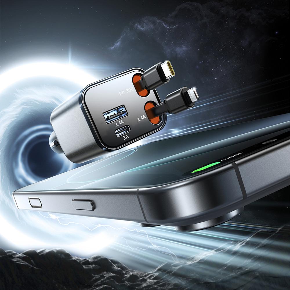 Joyroom Kfz-Ladegerät - JR-CCL05 - 4in1