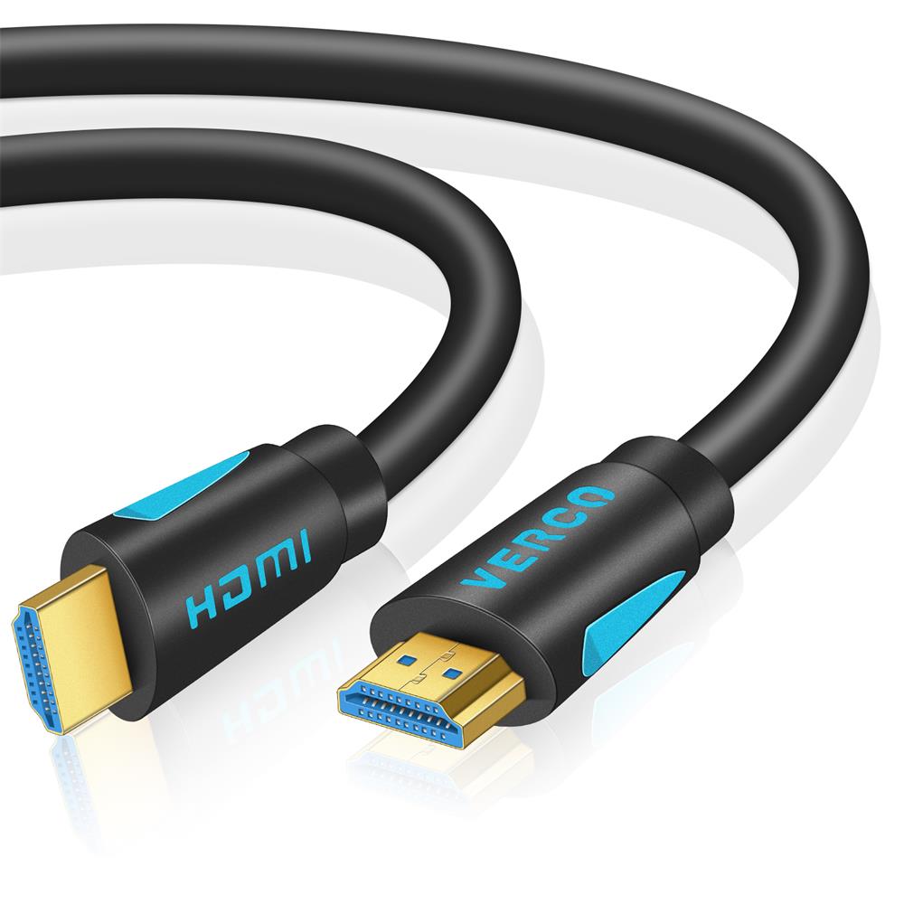 HDMI 2.1 Kabel rund - HD-8K-120B - 3M in Schwarz