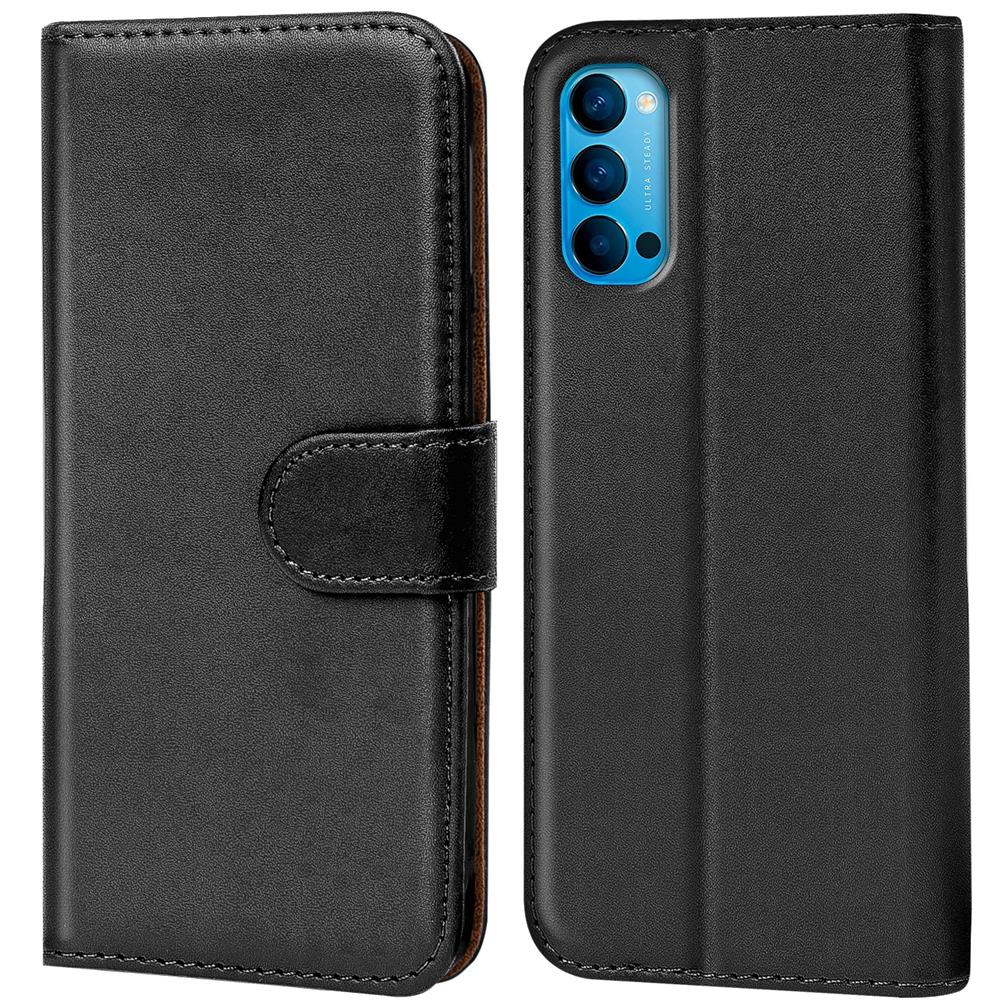 Basic Wallet für OPPO Reno 4 Pro 5G in Schwarz