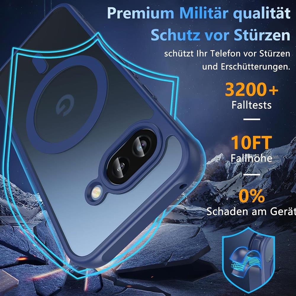 Zoya TPU für Google Pixel 9a in Blau