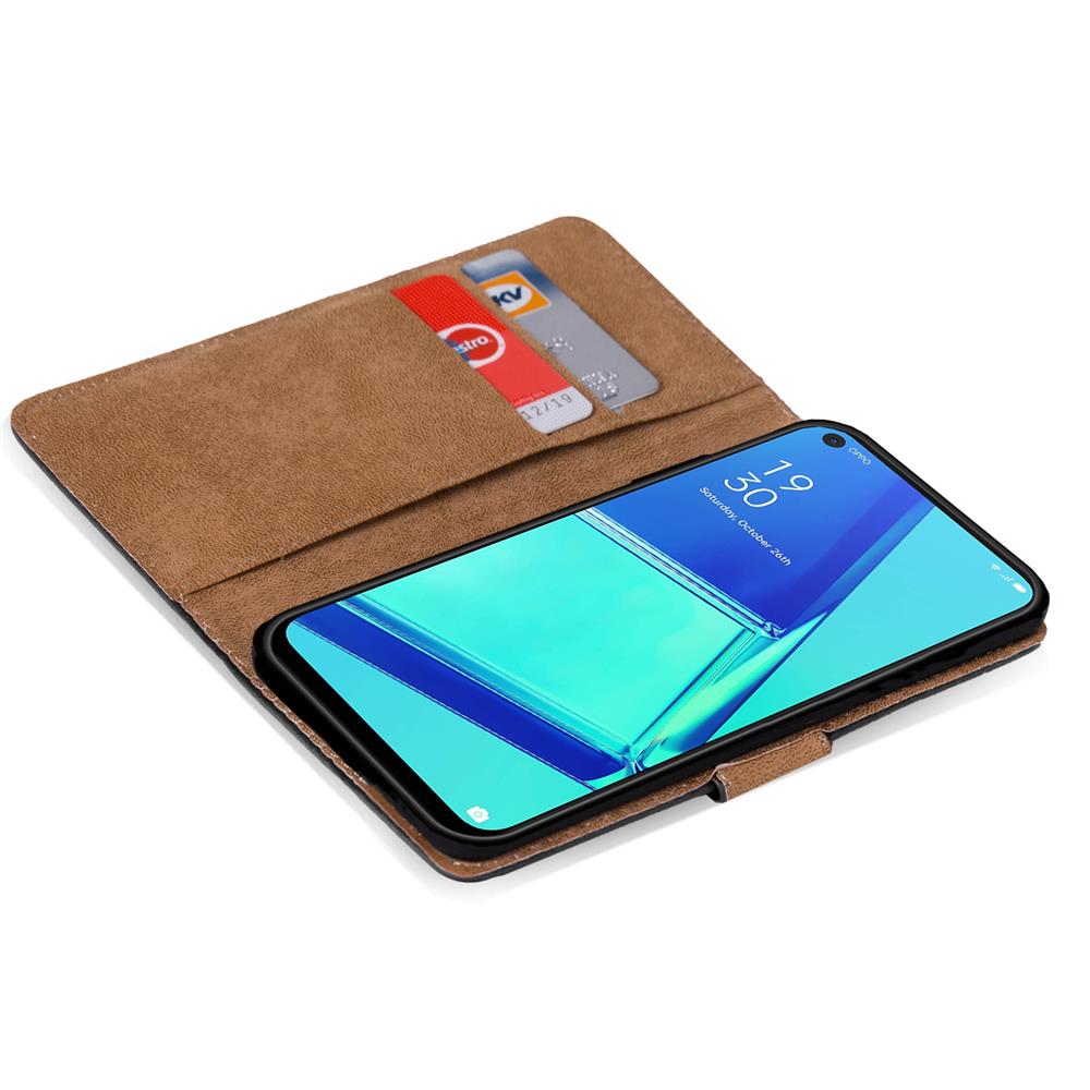 Basic Wallet für OPPO A53 / A53s in Schwarz