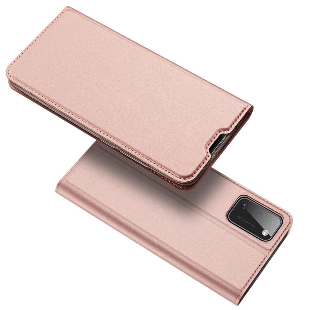 Electroplated Flip für Samsung Galaxy A41 in Rosegold