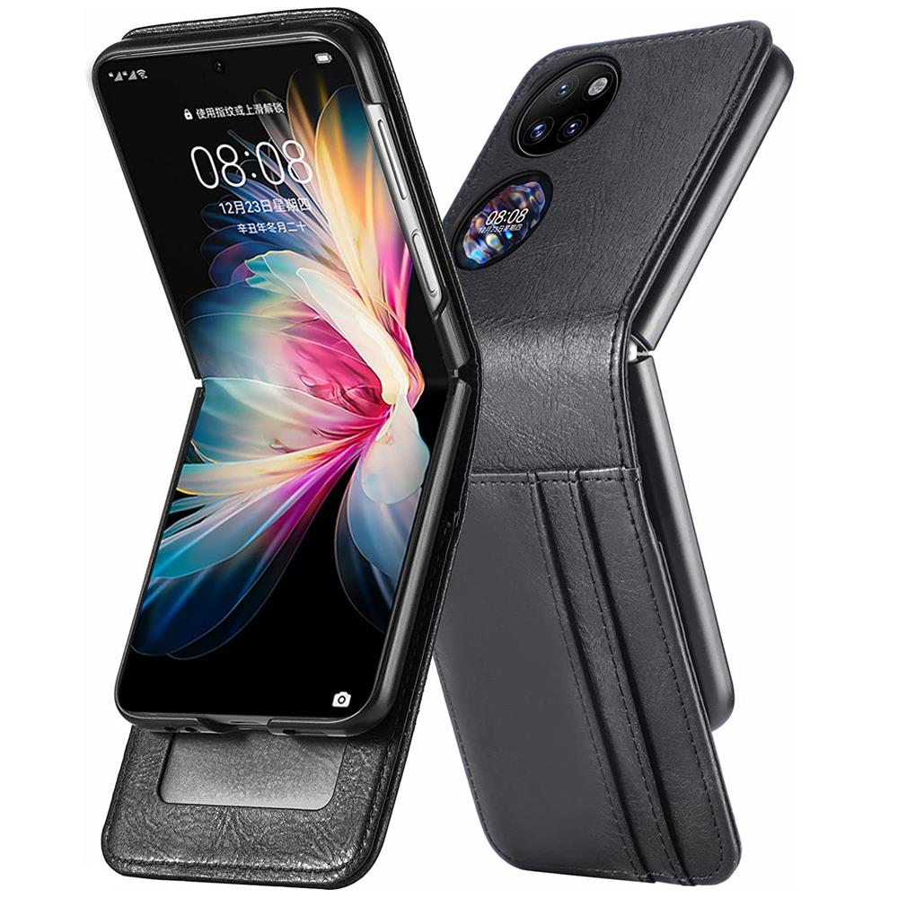 Basic Flip für Huawei P50 Pocket in Schwarz