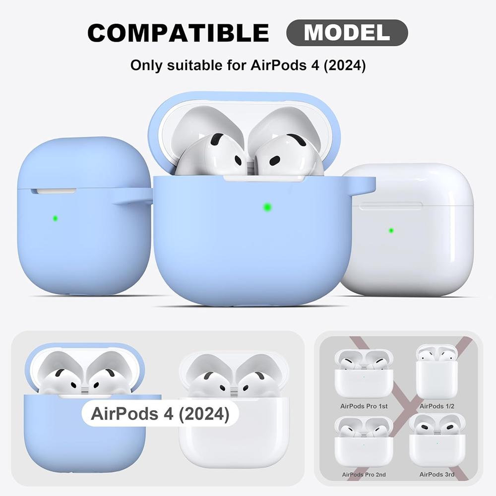 AirPods Simple - AirPods 4 in Baby Blau