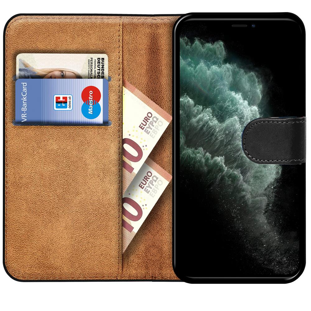 Basic Wallet für Apple iPhone 11 Pro Max in Schwarz