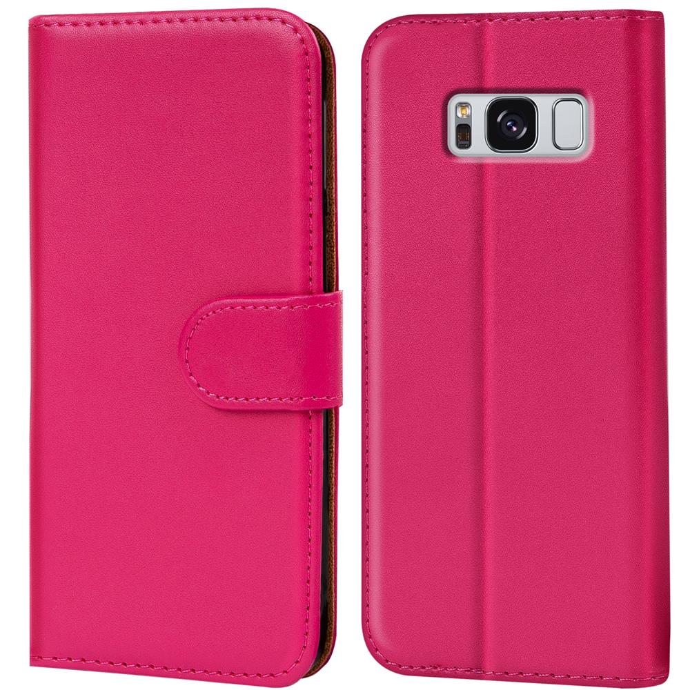 Basic Wallet für Samsung Galaxy S8 Plus in Pink