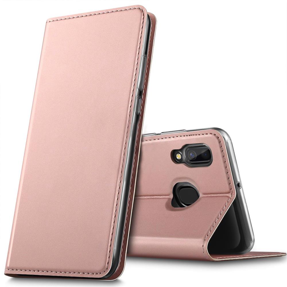 Electroplated Flip für Samsung Galaxy A40 in Rosegold