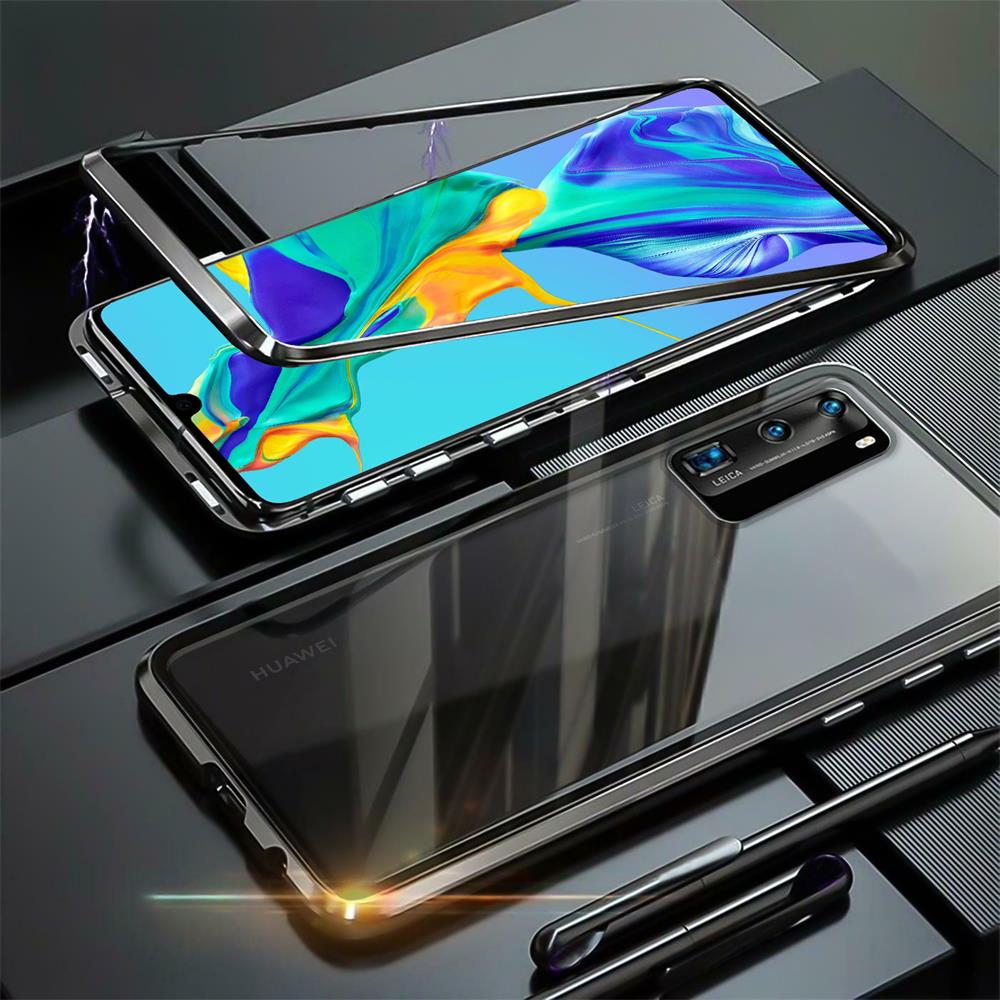 Magnetic Case für Huawei P40 in Schwarz