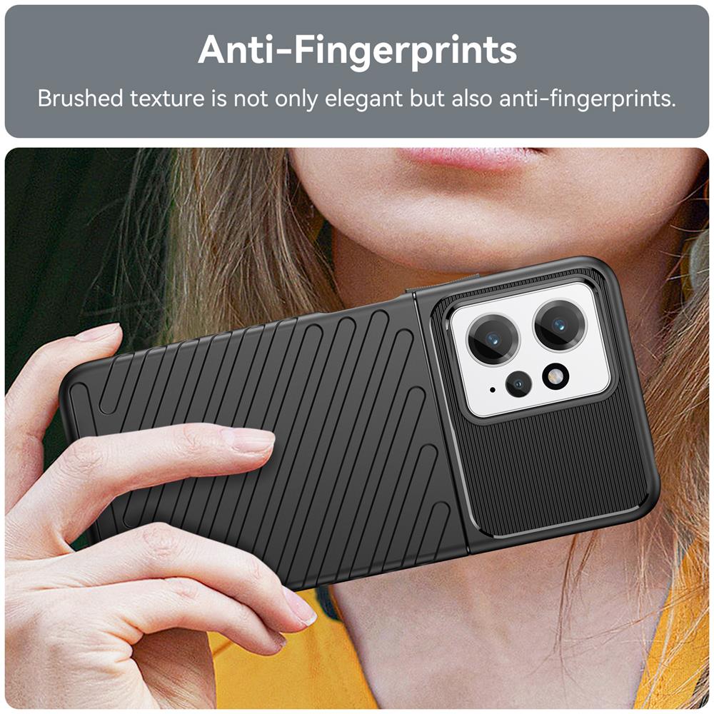 Thunder Case für Xiaomi Redmi Note 12 (4G) in Schwarz