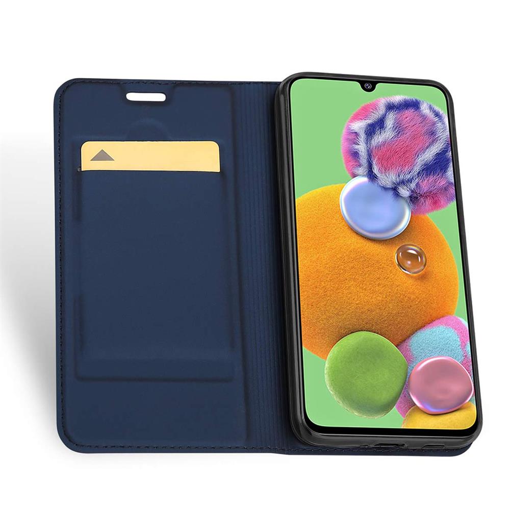 Electroplated Flip für Samsung Galaxy A90 5G in Blau