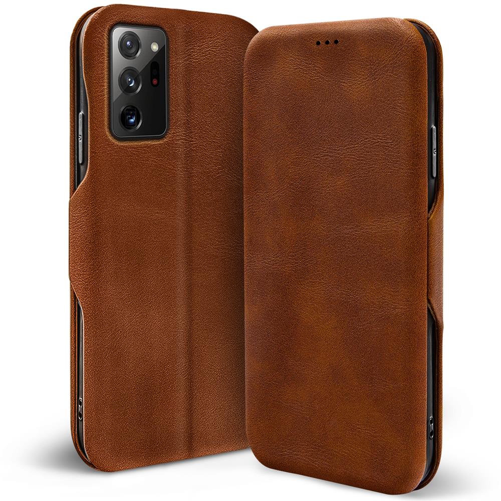 Shell Flip für Samsung Galaxy Note 20 Ultra in Braun