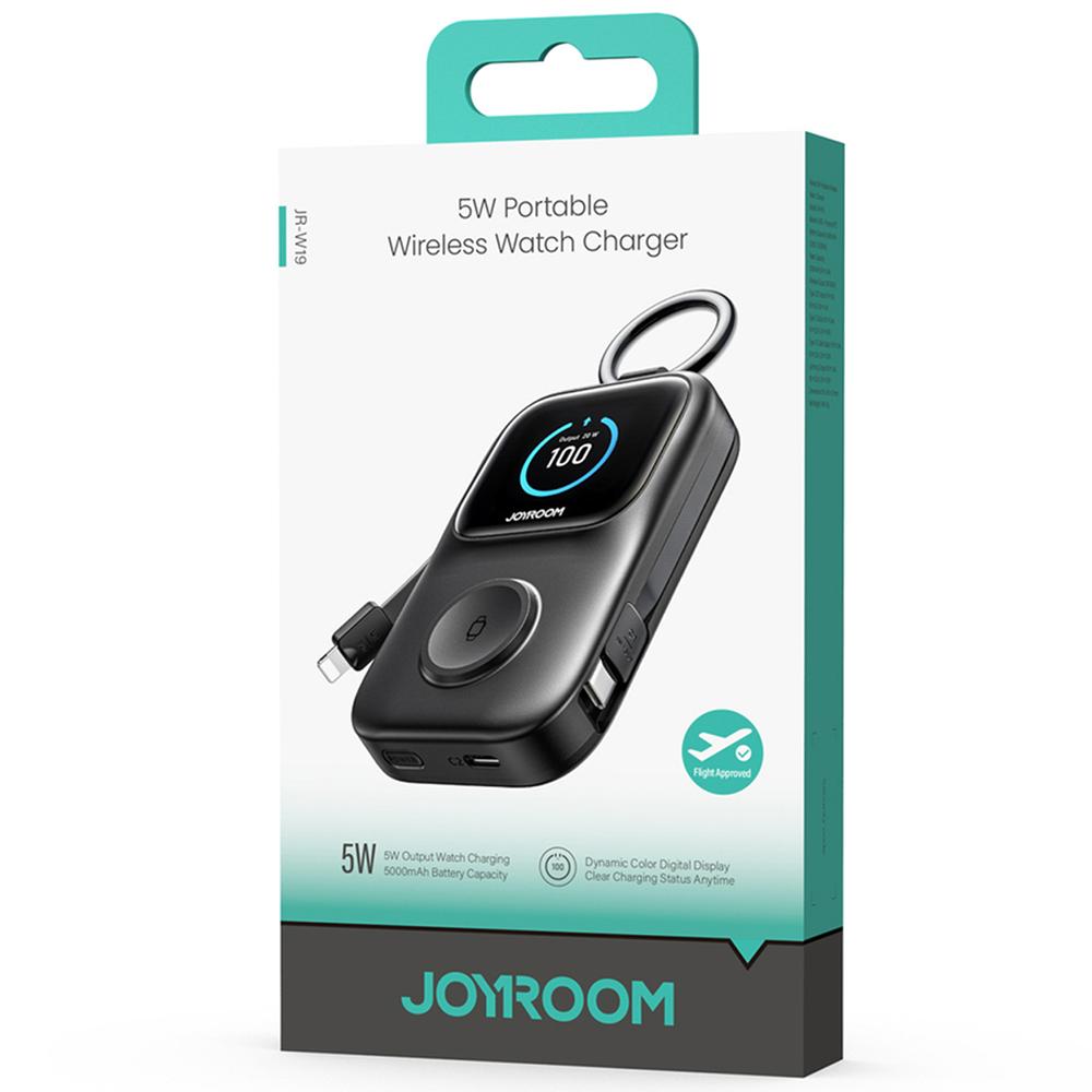 Power Bank - Joyroom - JR-W19 - 5000 mAh in Schwarz