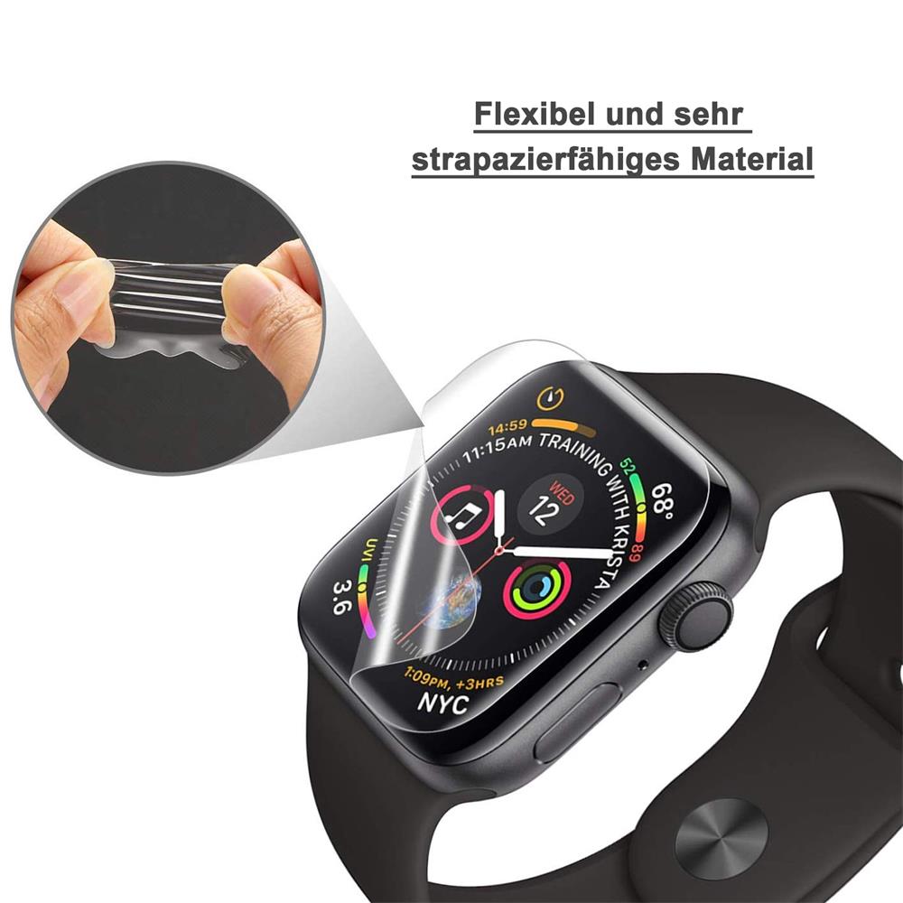 Clear Schutzfolie für Apple Watch 1 / 2 / 3 - 42mm im 2er Pack