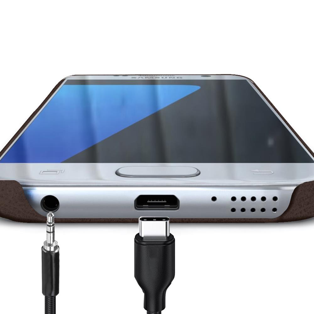 Unibody Case für Samsung Galaxy S7 Edge in Braun